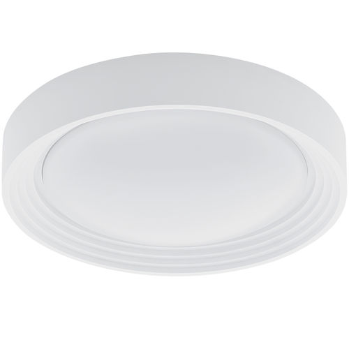 Plafonnier contemporain - ONTANEDA : 94785 - EGLO Leuchten GmbH - rond / en verre / en plastique