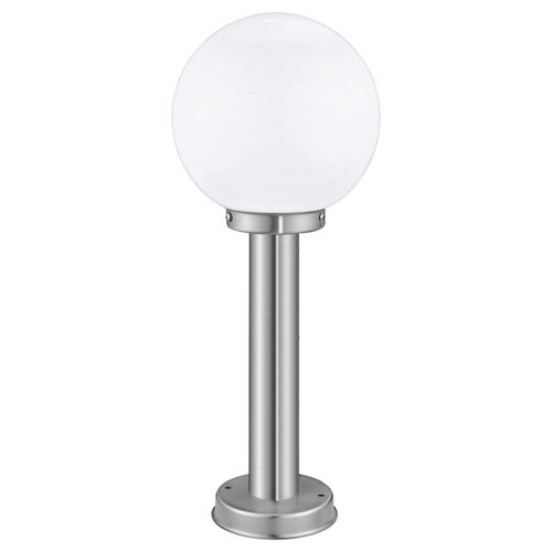 Borne d'éclairage de jardin - NISIA : 30206 - EGLO Leuchten GmbH - contemporaine / en acier inoxydable / en verre