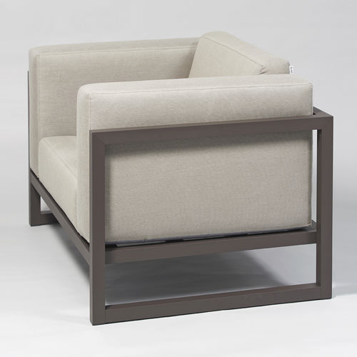 Fauteuil club contemporain - SPIKES - SACHI - Premium Outdoor Furniture - en Sunbrella® / en aluminium / de jardin