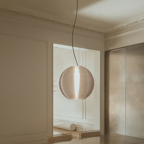 Plafonnier contemporain - AIRE 850 - Faro Barcelona - sphérique / en plastique recyclé / en PETg