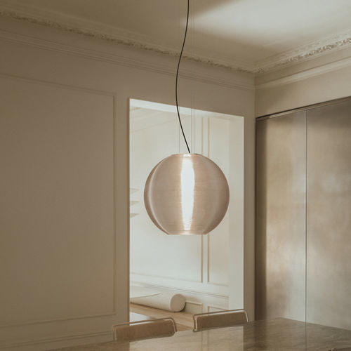 Plafonnier contemporain - AIRE 450 - Faro Barcelona - rond / en PETg / en plastique recyclé