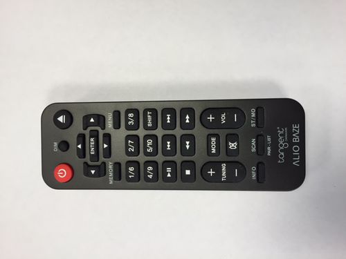 Télécommande pour système multimédia - ALIO BAZE - Tangent