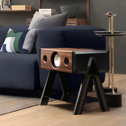 Enceinte sur pied - WOODY - La Boite Concept - Bluetooth / sans fil / active