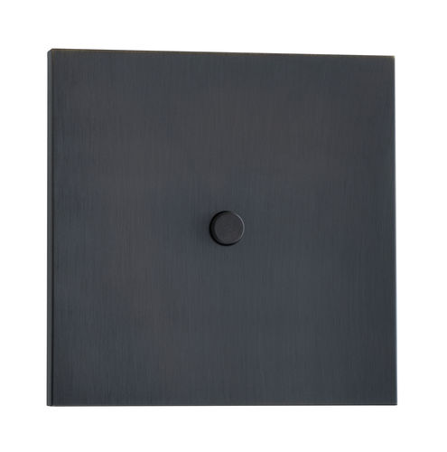Interrupteur bouton poussoir - PNV001-BZ - LUXONOV - encastré / en laiton / contemporain