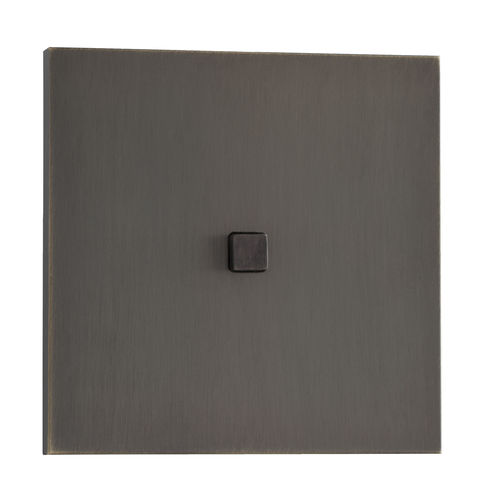 Interrupteur bouton poussoir - COLLECTION MANHATTAN:  PMA001-BM - LUXONOV - encastré / en laiton / contemporain