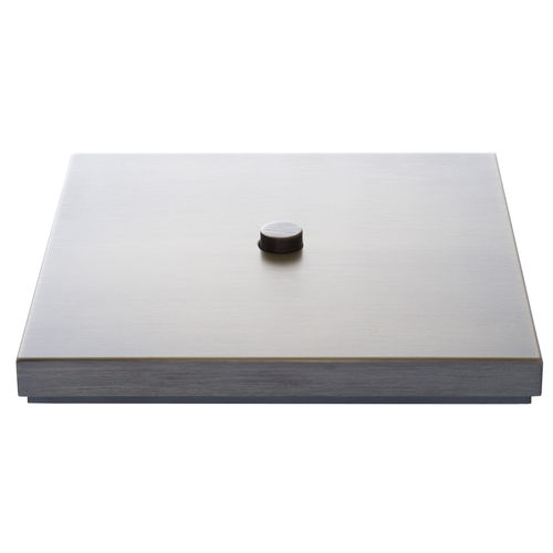 Interrupteur bouton poussoir - COLLECTION NEVA: PNV001-NB - LUXONOV - encastré / en laiton / contemporain