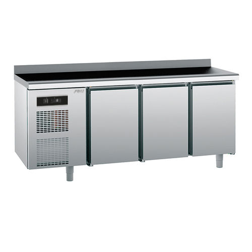 Comptoir réfrigéré professionnel - UNIVERSAL : KUBA - Sagi - 3 portes / sans tiroir / en inox