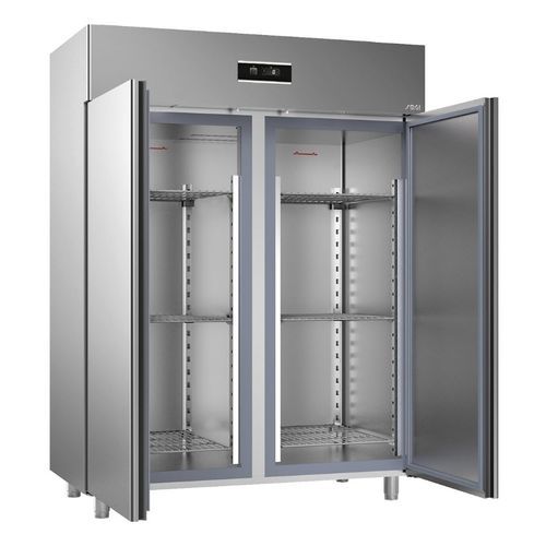 Réfrigérateur à double porte - SHINE PRIME - HD15LTE - Sagi - professionnel / en pose libre / en inox