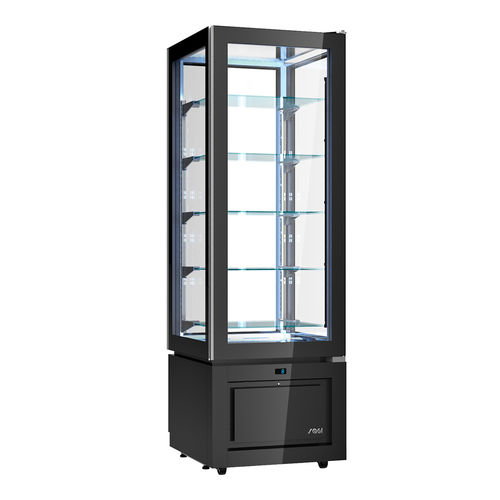 Vitrine réfrigérée armoire - LUXOR NEW STYLE - KP6A - Sagi - pour commerce / noire / avec porte