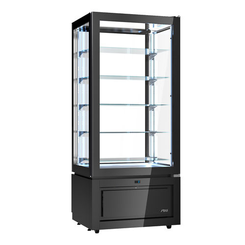 Vitrine réfrigérée armoire - LUXOR NEW STYLE - KP8A - Sagi - pour commerce / noire / avec porte