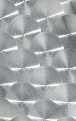 Stratifié décoratif aspect inox - S 297 / RON - DEKODUR - HPL