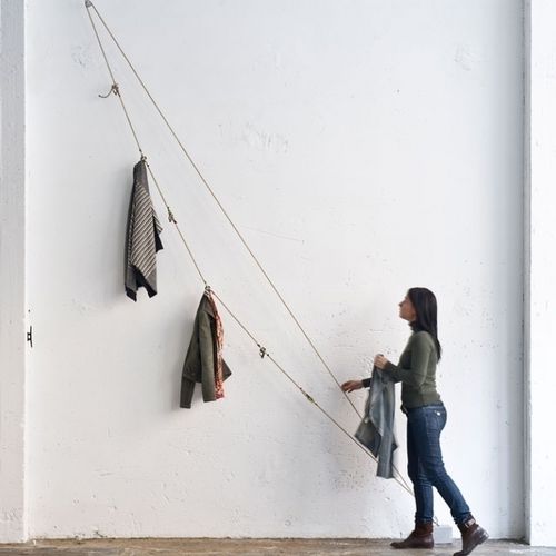 Porte-manteau mural - DRIZA - DVELAS - de plafond / contemporain / en métal
