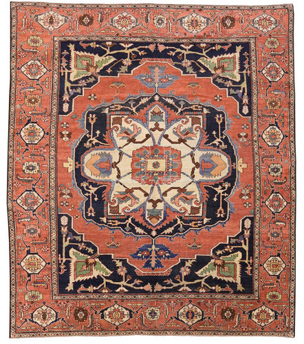 Tapis traditionnel - 141325643435 - bersanetti giovanni - à motif / en laine / en coton