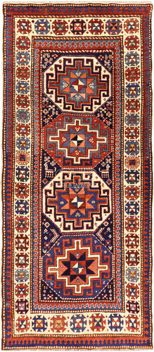 Tapis traditionnel - 140000000311 - bersanetti giovanni - à motif / en laine / rectangulaire