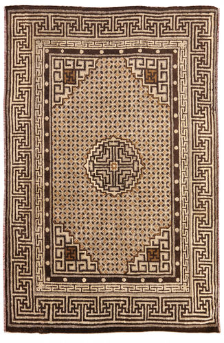 Tapis traditionnel - 140827359285 - bersanetti giovanni - géométrique / en laine / en coton
