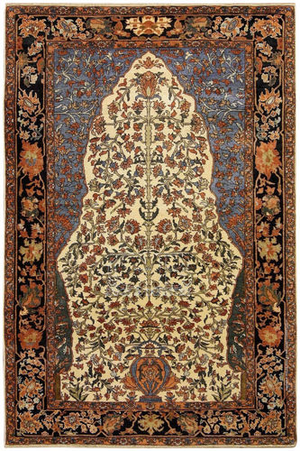 Tapis contemporain - 141036359125 - bersanetti giovanni - à motif / en laine / en coton