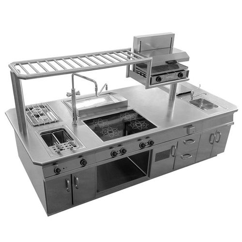 Cuisine contemporaine - CMB - Maquinaria Industrial Hostelara S.L.U. - en marbre / en composite / en inox