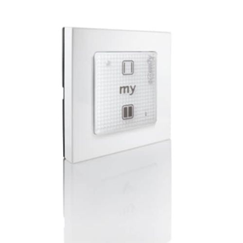Interrupteur Pour Volet Roulant Somfy – Blanc – Filaire – Modèle Smoove UnoIB+ Pure Shine – Neuf