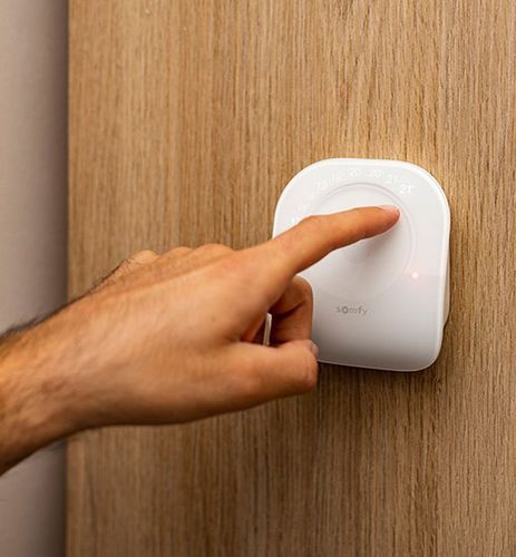 Thermostat pour chauffage - 1870775 - Somfy Architecture - numérique / programmable / blanc