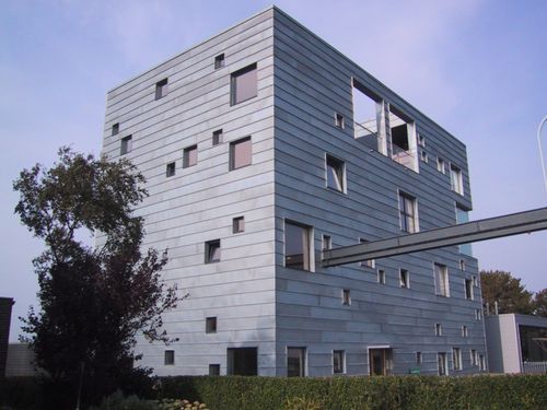 Bardage en plaques - NEDZINK NATUREL - NedZink - de titane / en alliage / en zinc