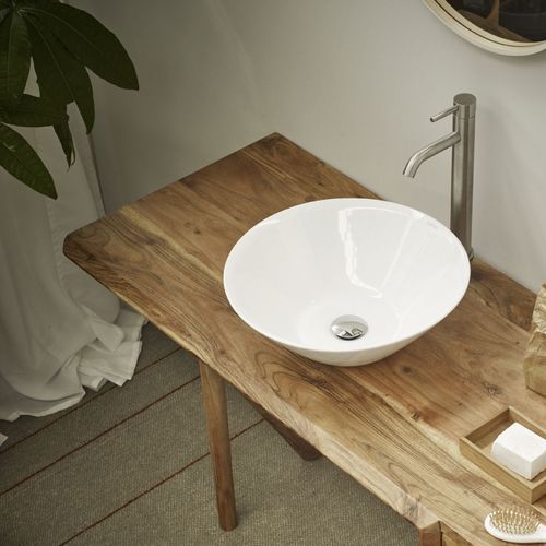Vasque à poser - PLASENCIA - Bath Collection S.L. - en porcelaine / ronde / sans trou