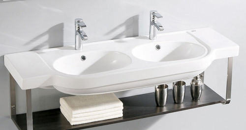 Vasque suspendue - HANNOVER 130 - Bath Collection S.L. - en porcelaine / double / ovale