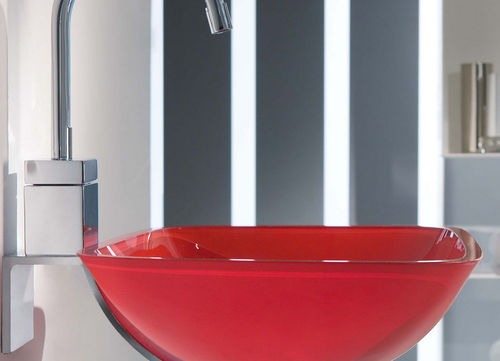 Vasque suspendue - RS - Bath Collection S.L. - en verre / carrée / contemporaine