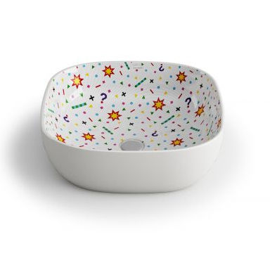 Vasque à poser - OLEA . - Bath Collection S.L. - en porcelaine / carrée / contemporaine