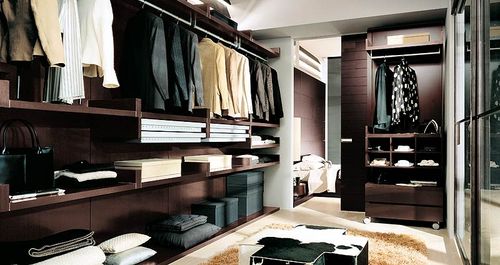 Dressing contemporain - SPAZIO CAB  - Homes - en bois