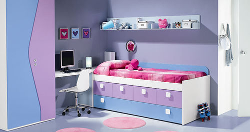 Lit contemporain - NARDI  - Homes - à tiroir / pour enfant / pour fille