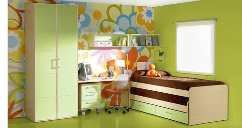 Chambre d'enfant verte - NARDI  - Homes - mixte