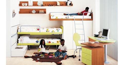 Lit superposé - NARDI - Homes - contemporain / avec rangement / pour enfant (unisexe)