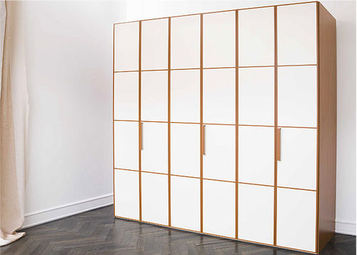 Armoire contemporaine - SPEEDY  - Homes - en bois / en bois laqué / à portes battantes