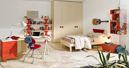 Chambre d'enfant rouge - MISTRAL - Homes - mixte