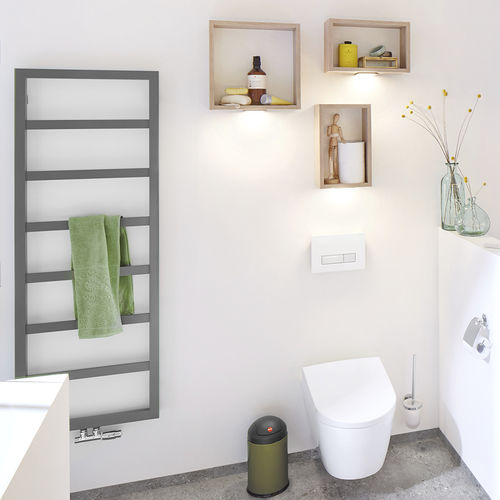 Sèche-serviettes à eau chaude - HTB - CHRISTESEN GmbH - électrique / design minimaliste / en acier