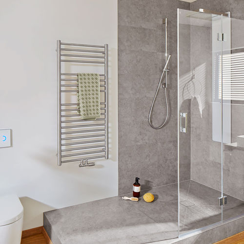 Sèche-serviettes à eau chaude - HTS EDELSTAHL - CHRISTESEN GmbH - électrique / contemporain / en inox
