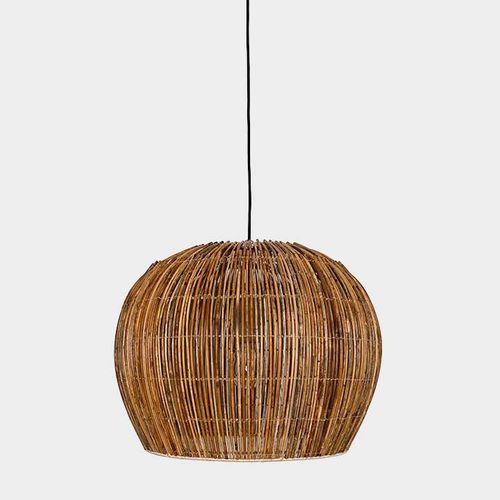 Suspension - BELL - AY ILLUMINATE - en rotin / contemporaine / sans fil