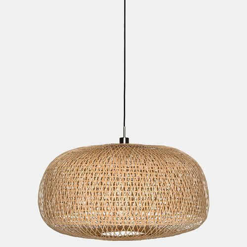 Suspension - DOPPIO FACET - AY ILLUMINATE - en bambou / contemporaine / sans fil