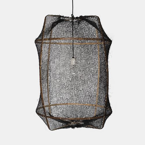 Suspension - Z1 BLACK : SISAL NET  - AY ILLUMINATE - en bambou / contemporaine / sans fil