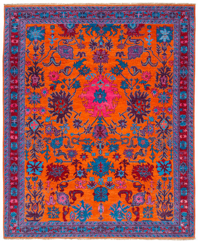 Tapis oriental - AZER PULSE 138 - JAN KATH - Contemporary Rug Art - à motif / en laine / en soie