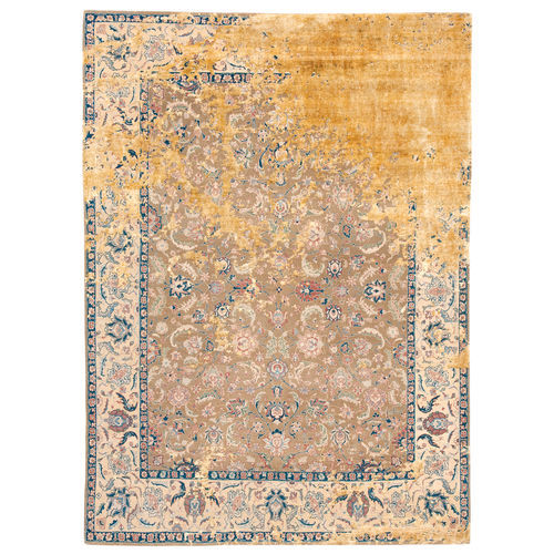 Tapis oriental - AGRA WESTEND ROCKED  - JAN KATH - Contemporary Rug Art - à motif / en laine / en soie