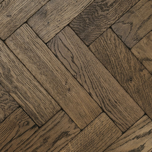 Parquet massif - RICH VINTAGE - Broadleaf Timber - en chêne / point de Hongrie / huilé