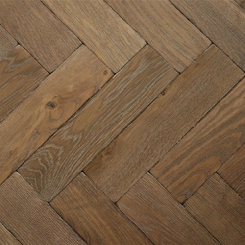 Parquet massif - CONNOLLY  - Broadleaf Timber - en chêne / vieilli / texturé