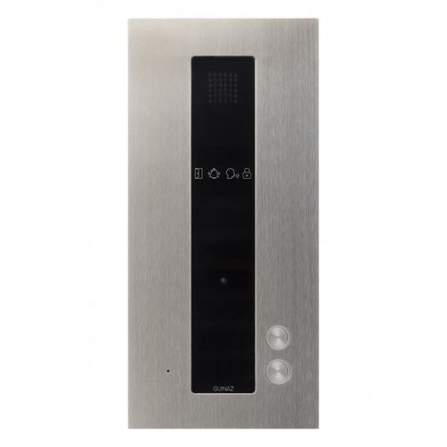 Platine de rue en inox - PDV542SIPR - guinaz - encastrable / d'extérieur / à écran tactile