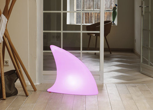 Lampe de sol - SHARK - MOREE - en plastique / design original / à batterie rechargeable