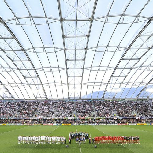 Système de toiture de profilé métallique - FORSYTH BARR STADIUM - Vector Foiltec - ETFE Texlon® / professionnel