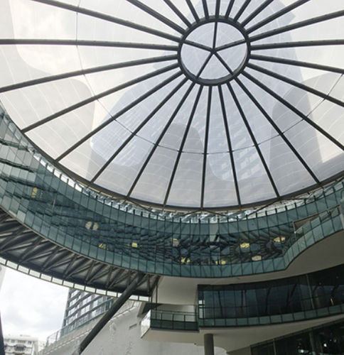 Système de toiture de profilé métallique - KL GATEWAY MALL ATRIUM, MALAYSIA - Vector Foiltec - ETFE Texlon® / professionnel
