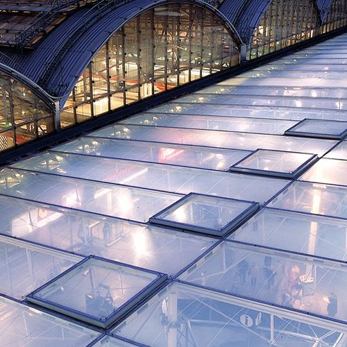 Système de toiture de profilé métallique - MANCHESTER PICCADILLY STATION, UK - Vector Foiltec - ETFE Texlon® / professionnel