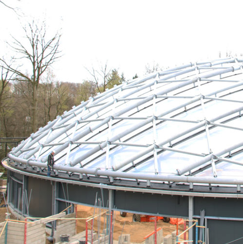 Membrane textile ETFE Texlon® - NEW MANGROVE HALL BURGERS’ ZOO, NETHERLANDS - Vector Foiltec - de toiture / translucide