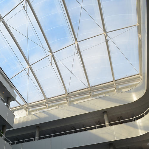 Membrane textile ETFE Texlon® - OFFICE BUDDINGEVEJ 272, DENMARK - Vector Foiltec - de toiture / translucide